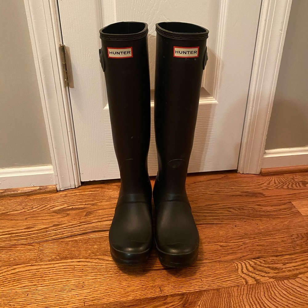 Hunter rain boots